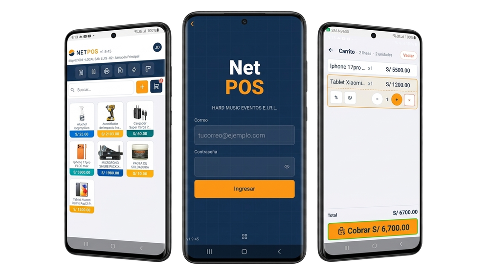 NetPOS en celular